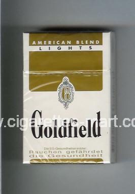 Goldfield (design 1) (American Blend) (Lights) ( hard box cigarettes )