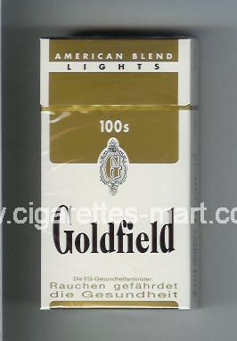 Goldfield (design 1) (American Blend) (Lights) ( hard box cigarettes )