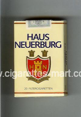 Haus Neuerburg HN (design 2) (Koein Rhein) ( soft box cigarettes )