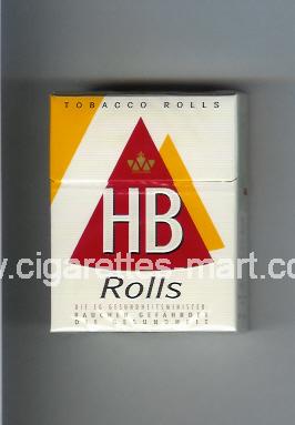 HB (german version) (design 3A) (Rolls) ( hard box cigarettes )