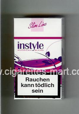 Instyle (Slim Line / American Blend) ( hard box cigarettes )