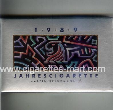 Jahres Cigarette (1989) ( box cigarettes )