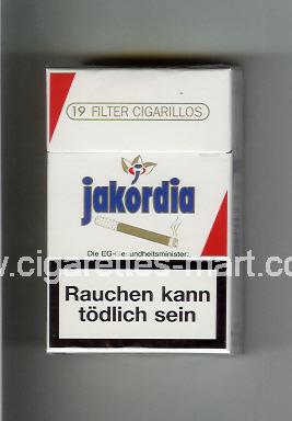 Jakordia (design 1A) (Filter Cigarillos) ( hard box cigarettes )