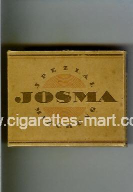 Josma (design 1A) (Spezial Mischung) ( box cigarettes )