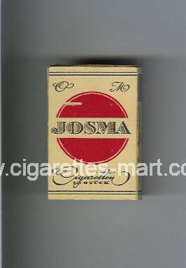 Josma (design 2) ( hard box cigarettes )