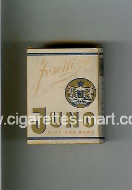 Juno (german version) (design 1) (Josetti / Dick und Rund) ( hard box cigarettes )