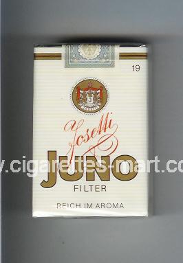 Juno (german version) (design 4) (Josetti / Filter / Reich Im Aroma) ( soft box cigarettes )