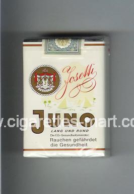 Juno (german version) (design 4A) (Josetti / Land und Rund) ( soft box cigarettes )