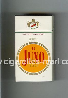 Juno (german version) (design 5) (Josetti / Filter) ( hard box cigarettes )