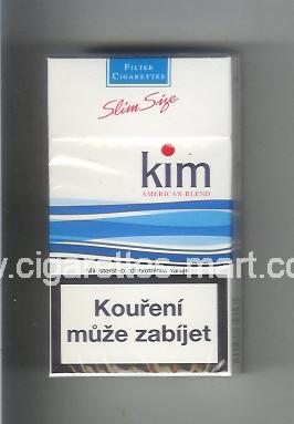 Kim (german version) (design 1A) (American Blend) ( hard box cigarettes )