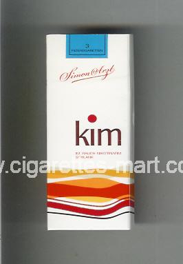 Kim (german version) (design 1A) (Im Rauch Nikotinarm Schlank) ( hard box cigarettes )