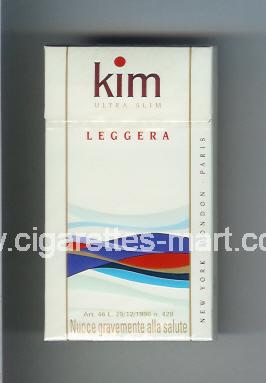 Kim (german version) (design 2) (Ultra Slim / Leggera) ( hard box cigarettes )