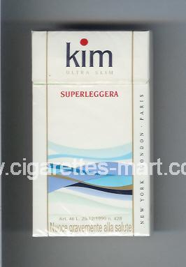 Kim (german version) (design 2) (Ultra Slim / Superleggera) ( hard box cigarettes )