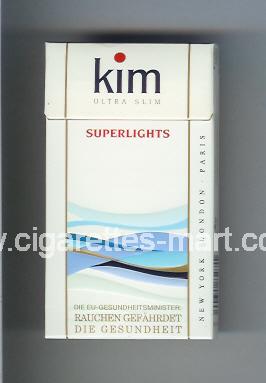 Kim (german version) (design 2) (Ultra Slim / Superlights) ( hard box cigarettes )