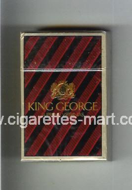 King George (design 2) (Supreme Virginias) ( hard box cigarettes )