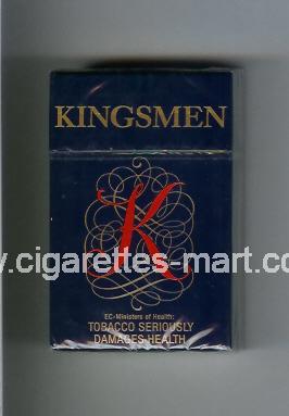 Kingsmen (design 2) K ( hard box cigarettes )