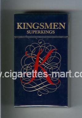 Kingsmen (design 2) K ( hard box cigarettes )