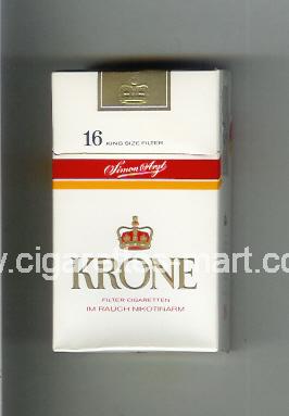 Krone (design 2) ( hard box cigarettes )