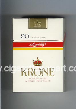 Krone (design 2) ( hard box cigarettes )