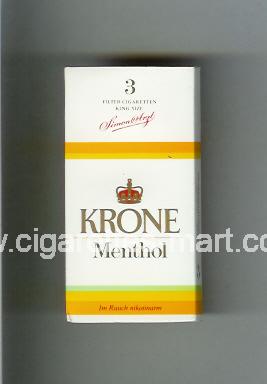 Krone (design 2) (Menthol) ( hard box cigarettes )