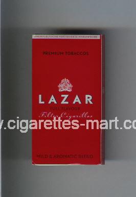 Lazar (Full Flavour / Mild & Aromatic Blend) ( hard box cigarettes )