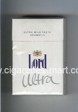 Lord (design 4A) (Ultra / Ultra Mild Taste Aromatic) ( hard box cigarettes )