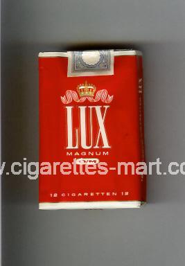 Lux (german version) (design 3A) (Magnum) (O/M) ( soft box cigarettes )