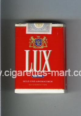 Lux (german version) (design 3B) (O/M) (Mild und Aromatisch) ( soft box cigarettes )