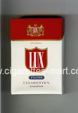 Lux (german version) (design 5B) (Filter / Aromafresch) ( hard box cigarettes )