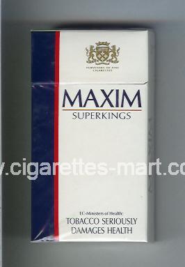 Maxim (german version) (design 2) ( hard box cigarettes )