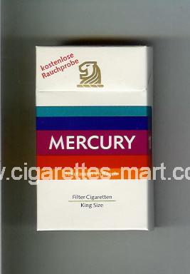 Mercury (german version) (design 1) ( hard box cigarettes )