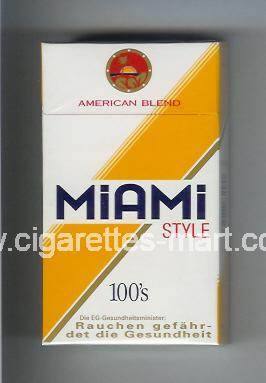 Miami (german version) (design 1) (Style / American Blend) ( hard box cigarettes )