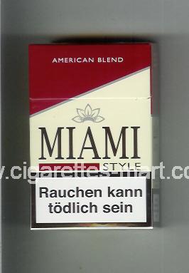 Miami (german version) (design 2) (Style / American Blend) ( hard box cigarettes )