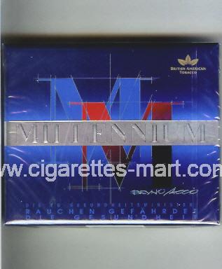 Millennium (german version) (design 1) ( box cigarettes )
