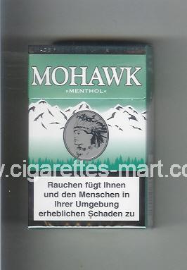 Mohawk (design 3) Menthol ( hard box cigarettes )