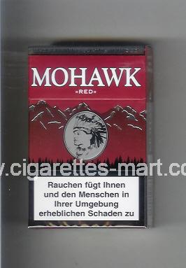 Mohawk (design 3) Red ( hard box cigarettes )