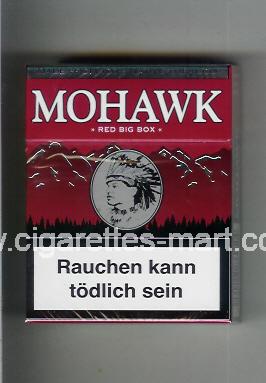 Mohawk (design 3) Red ( hard box cigarettes )