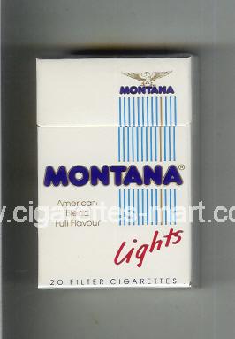Montana (german version) (design 3) (Lights / American Blend Full Flavour) ( hard box cigarettes )