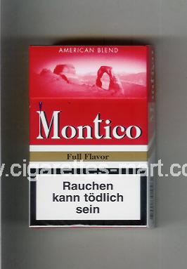 Montico (Full Flavor / American Blend) ( hard box cigarettes )