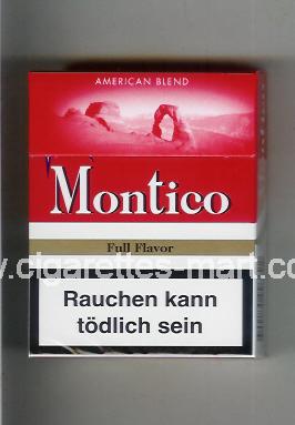 Montico (Full Flavor / American Blend) ( hard box cigarettes )