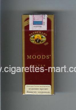 Moods (german version) (design 1) Dannemann (Filter) ( hard box cigarettes )