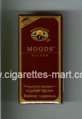 Moods (german version) (design 1) Dannemann (Filter) ( hard box cigarettes )