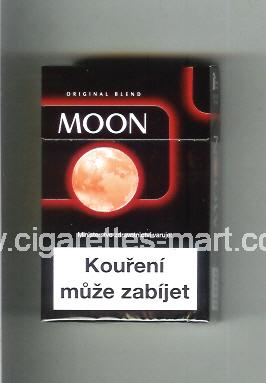 Moon (german version) (design 3A) (Original Blend) (brown) ( hard box cigarettes )
