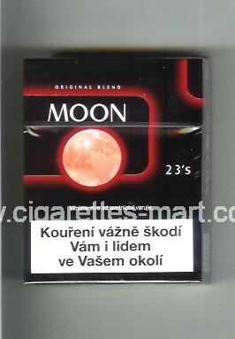 Moon (german version) (design 3A) (Original Blend) (brown) ( hard box cigarettes )