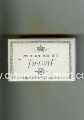 Muratti (german version) (design 1) Privat ( box cigarettes )