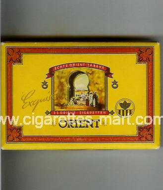 Orient (german version) (Exquisit) ( box cigarettes )