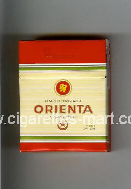 Orienta (design 1) (Rein Orient) ( hard box cigarettes )