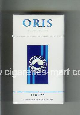 Oris (design 4) (Super Slims / Lights) ( hard box cigarettes )