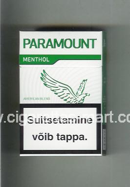 Paramount (german version) (Menthol / American Blend) ( hard box cigarettes )