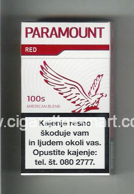 Paramount (german version) (Red / American Blend) ( hard box cigarettes )